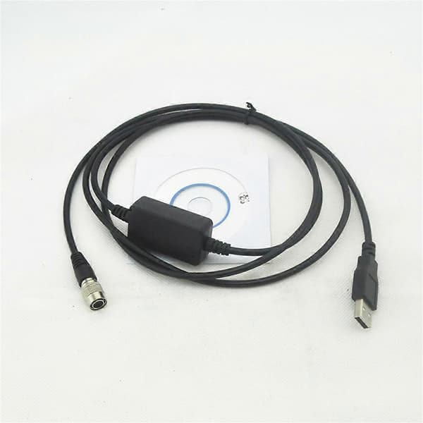 USB Data Nedlastingskabel for Windows 7 8 10 For Topcon Sokkia Gowin Totalstasjon