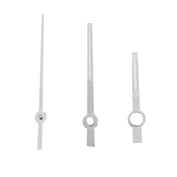 Men's Watch Hour, Minute, and Second Hands Suitable for ETA2834 Movement Silver