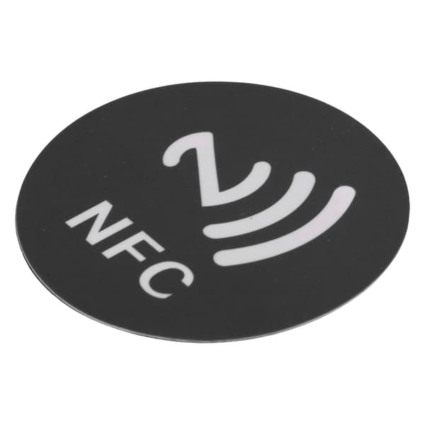 20 Pieces NFC Stickers 125KHz Anti-interference ID Phone NFC Sticker for Access Control Home Assistant Black