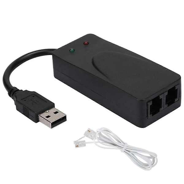 Faxmodem, USB2.0 56K Ekstern Modem Driver, Plug and Play USB Modem, Standard og Udvidet hos Instru-YuJia