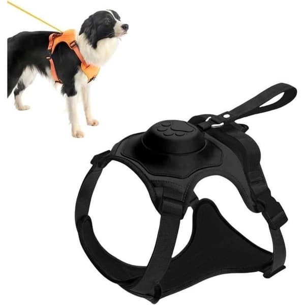Hundsele - Anti-drag - Infällbart koppel - Bekväm - 200 kg Stark