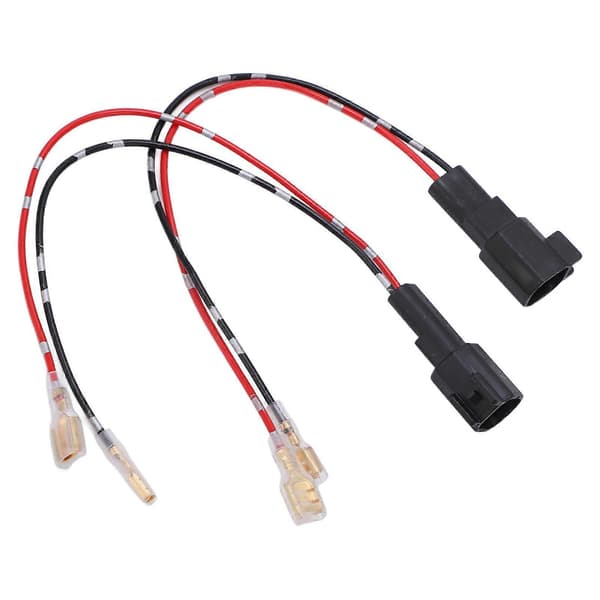 1 par bildør højttaler ledningsnet stik ABS 12V højttaler ledningsnet adapter