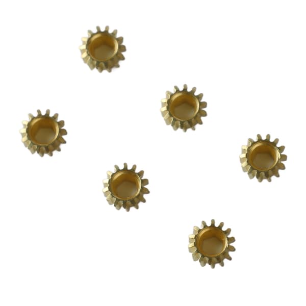 6 Pieces Guitar Gear Metal Hexagonal Hole Guitar String Tuning Peg Tuner Machine Head Gear Part Accessory