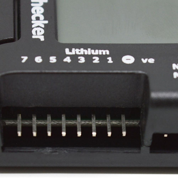 Batteribalance-kapacitetsstyrings-tester CellMeter-7 LiPo LiFe Li-Fe Li-Ion NiMH Nicd Digital Checker