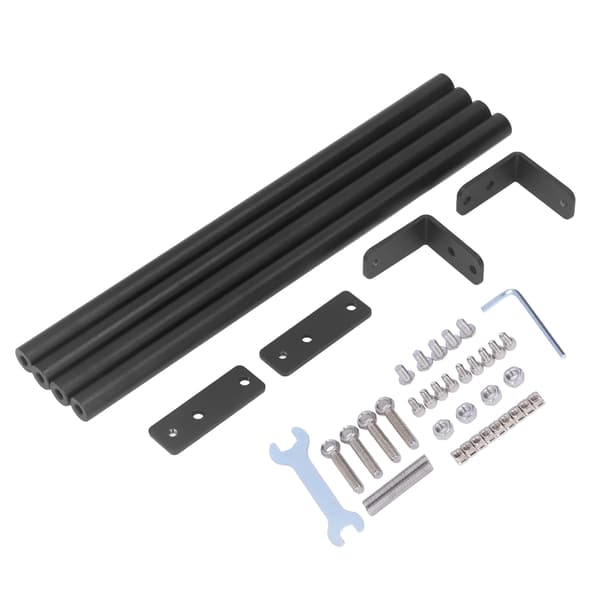 Aluminum Alloy Support Rod Kit S4 Metal Rod with Coupling 3D Printer Accessories