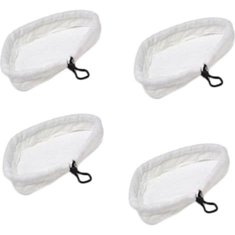 4-pakning trekantede mikrofiber dampmoppputer for H2O, X5, S302, S001