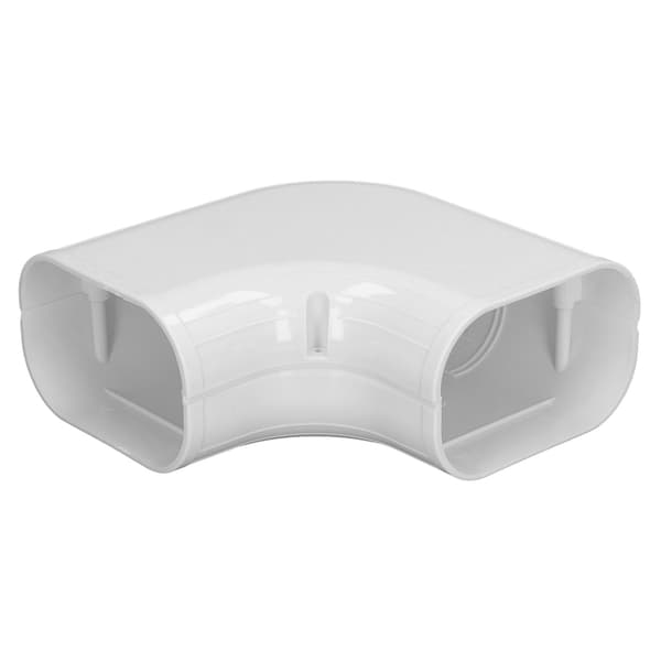 Flat Elbow Line Set Cover 433 130 Series Decorative PVC Pipe Cover Air Conditioner Pipe Accessories
