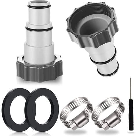 Poolslangeadapter, Pooladapter, Poolslangeadapter, Pumpeslangeadapter