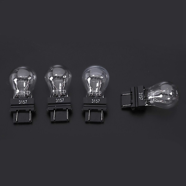 10x 3157 Ljusstarka Glödlampor Baklykta Broms Back S8 Signallampa Blinkers - YuJia