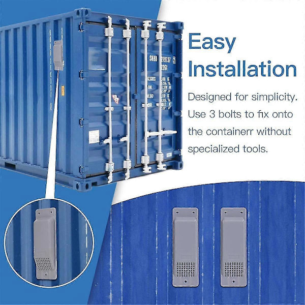 8-pak Shipping Container Luftventil Kit Heavy Duty Shipping Container Tilbehør Flow Ventilation Ki