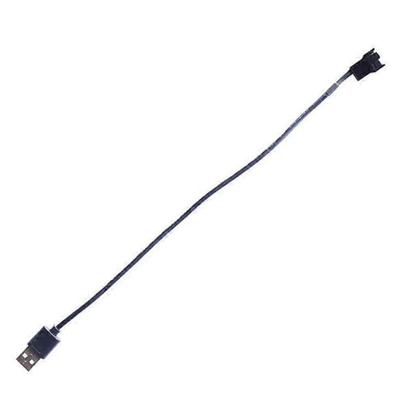 10 stk. USB til 4-pin fan adapterkabler Computer PC Fan Strømkabel Konnektor Adapter 5V USB til Compu