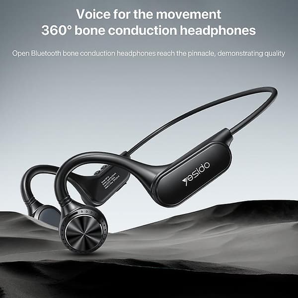 Yesido Knogleledning Bluetooth Halsbåndshørebøffer
