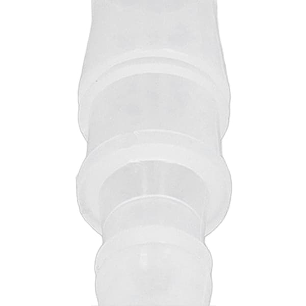 10 st Slangnippelreducerare PP Akvarium Luftpumpadapter för Silikonslanganslutning 7.9-11.1