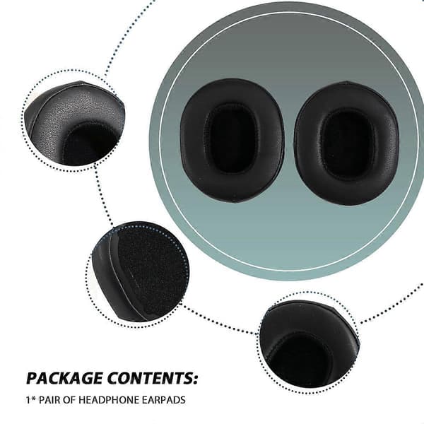 1 par øreputetrekk for Crusher 3.0 trådløst Bluetooth-headset