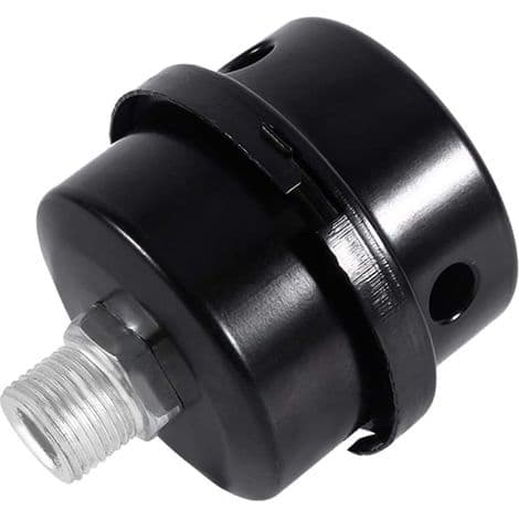 Lydløst filter til luftkompressor (3/8\" gevind 16mm)