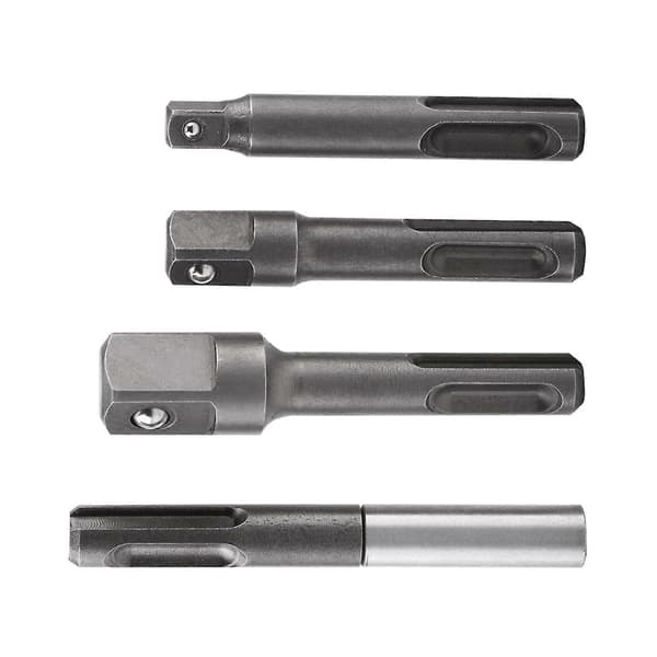 SDS Plus Skaft til 1/4\" Hex Sokkel Adapter og 1/4\" 3/8\" 1/2\" Kvadratisk Borbit Forlængerforbindelse