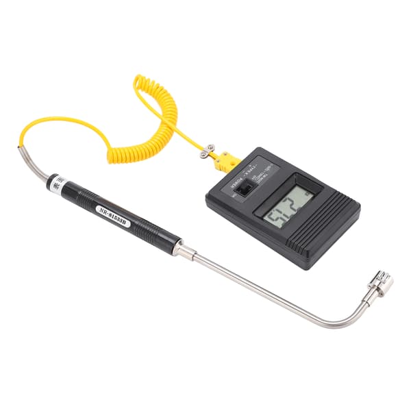 Tm‑902c Industriel LCD-display Digital Sensortermometer med bøjet skaft Overfladetermoelement ‑50‑500℃