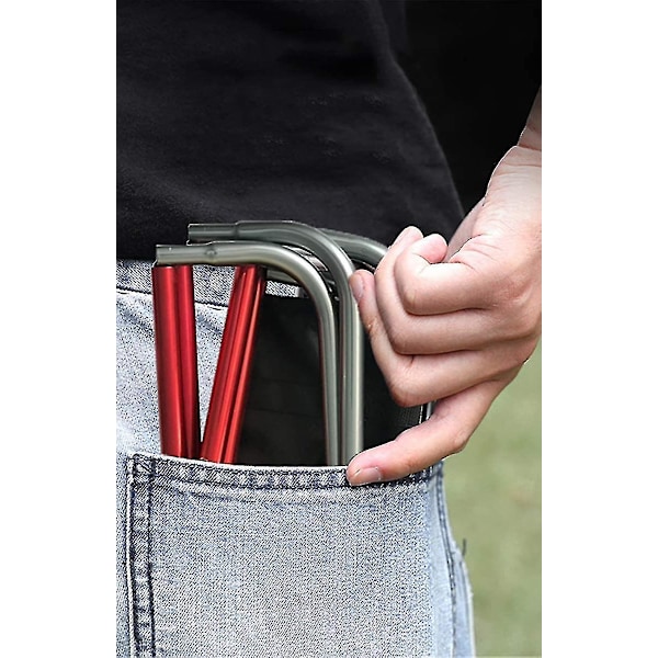 Camping Folding Stool Mini Utendørs Sammenleggbar Slakkstol Sete