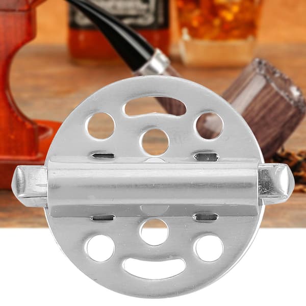 Adjustable Stainless Steel Spring Pipe, Windproof Cover, Wind Shield, Silver