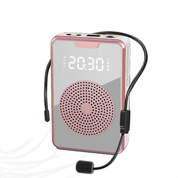 Portable For Teachers With Microphone Headset,rechargeable Speaker For Training,tour Guide,classroo