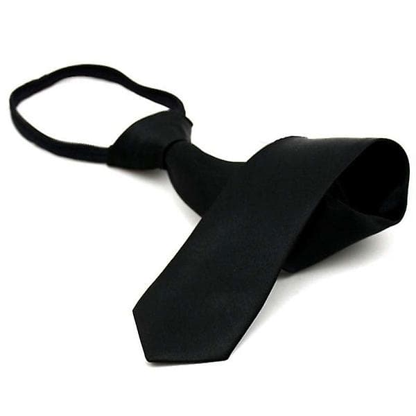 Förbunden slips i enfärg - Röd