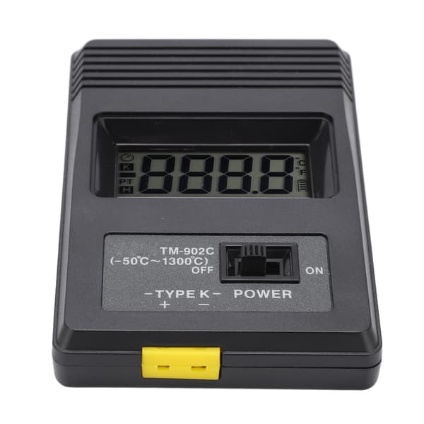 Tm‑902c Industriel LCD-display Digital Sensortermometer med bøjet skaft Overfladetermoelement ‑50‑500℃
