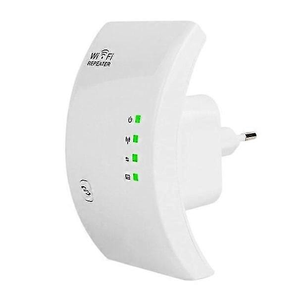 Trådløs Wifi Repeater - Hvit Hvit