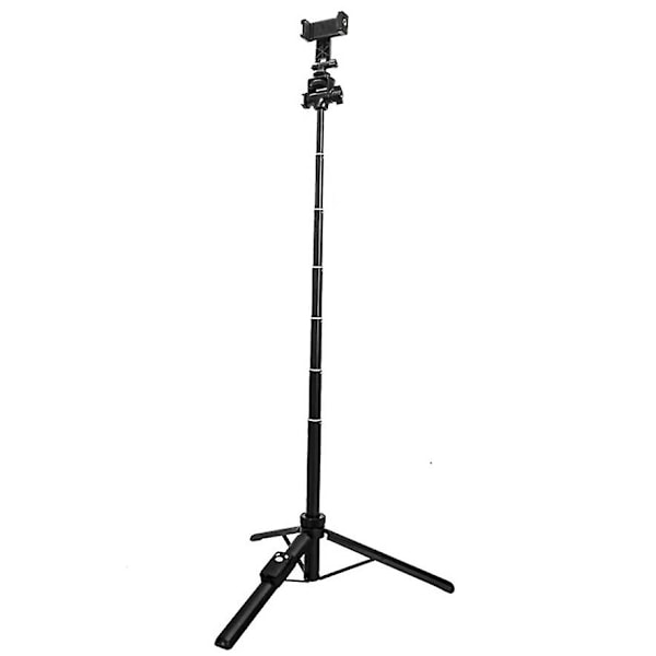 YUNTENG VCT-6688 Kameratelefonhållare Livestreaming Utdragbart Stativ Bluetooth Selfie Stick