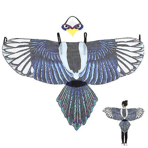 New Set Ofkids Costume Eagle Wing Halloween Boys Girls Dress-up Wing Halloween Party Favor