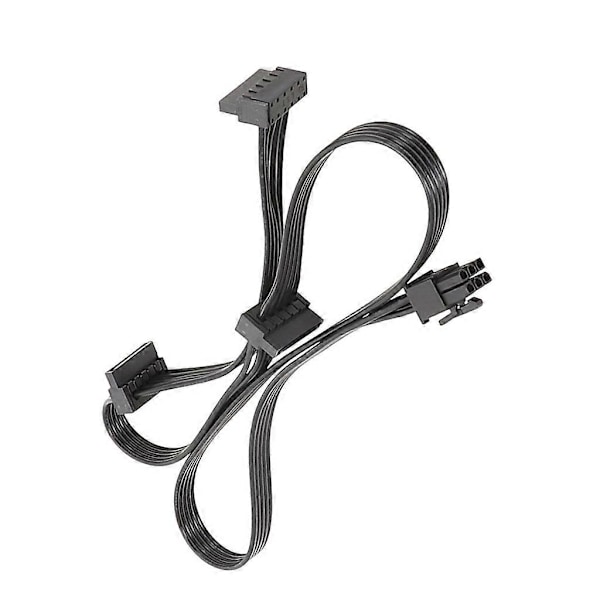 6-nastainen uros SATAX3-virtalähdejakokaapeli Corsair RM RMX -moduuleille