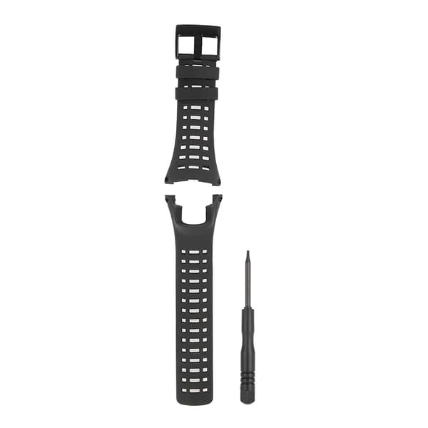 Armbåndsrem Sort Gummi Urrem til Suunto Ambit1/2/3 Ur