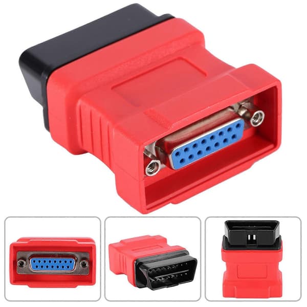 OBD II 16 Pin Adapter Connector til Maxidas DS708 Scanner