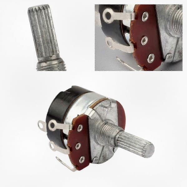 Svarv Hastighetskontroll Potentiometer WH24-2 4K7 med På/Av-brytare för Maskineri & Utrustning Reservdelar