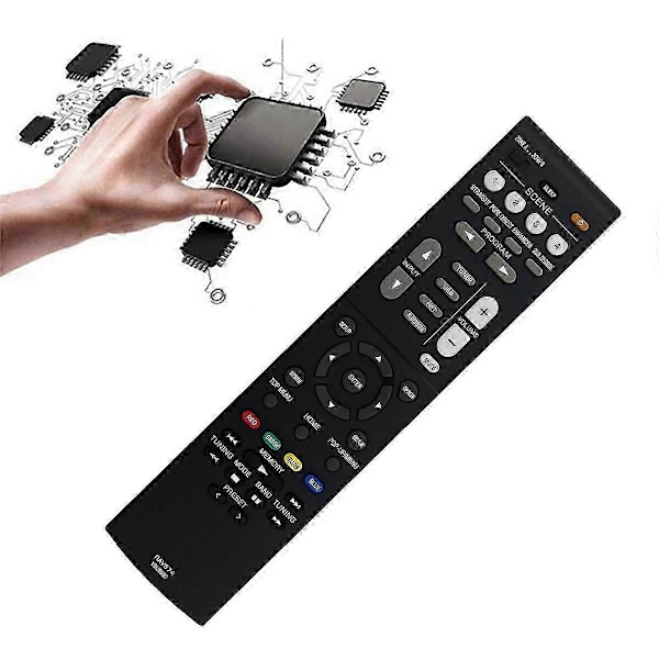 Erstatningsfjernbetjening RAV574 VDM8690 til Yamaha MusicCast Stereo AV Receiver RX-V4A RX-V4ABL