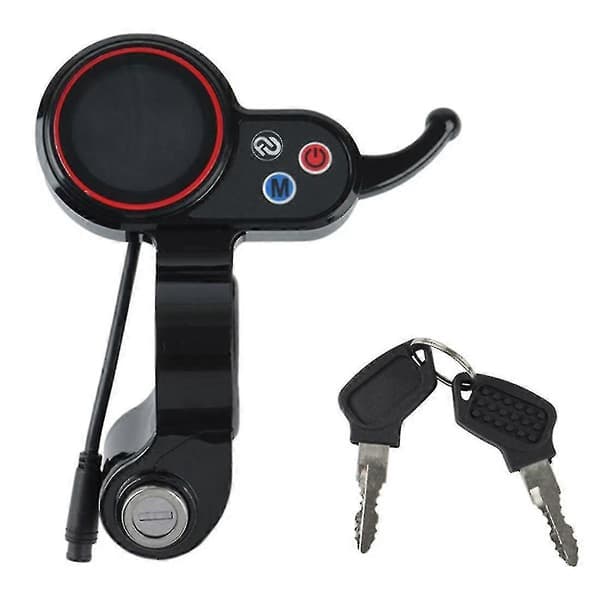 Njax-t Instrument Display 48v Lcd Med Nøgle Til Elektrisk Scooter