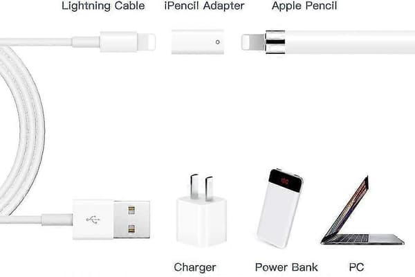 Apple Pencil -sovitin, Apple Ipad Pencil Lightning -naarasliitin Ipencil ft:lle