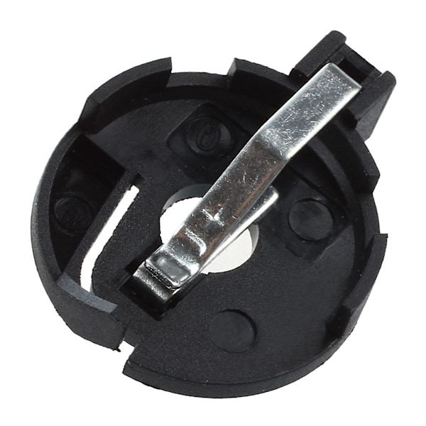 CR2016 2025 2032 Knapcelle Batteriholder Sokkel Sort 5 Stk