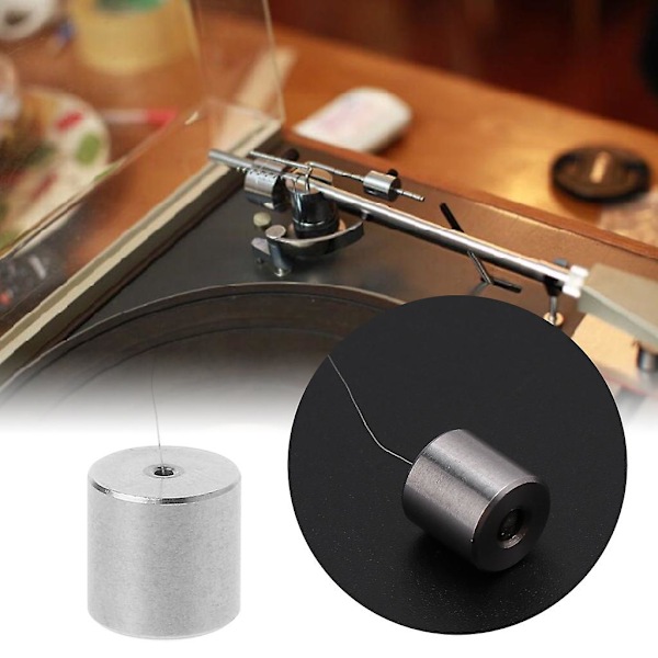 Anti-Skli Vekt Holdbar Prosjekt Musikkhall Anti-Skate Vekt Med Nylontråd For Tonearm Vinyl Plate Tilbehør