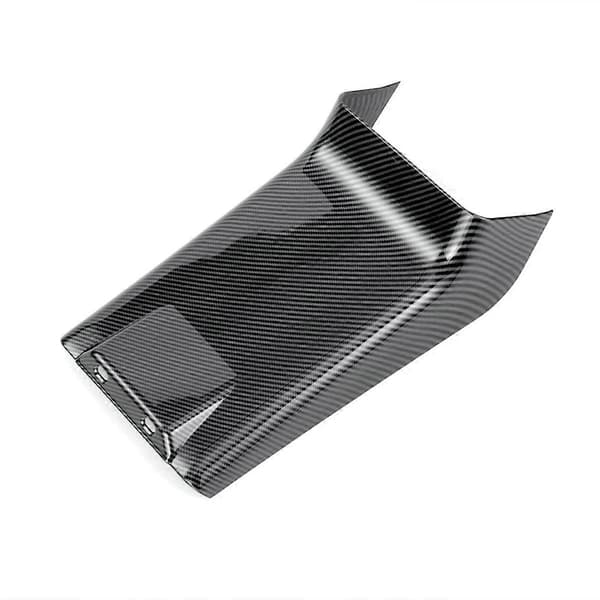 Bakre sparkebeskyttelsespanel for Model 3 2024 ABS karbonfiber interiørtilbehør