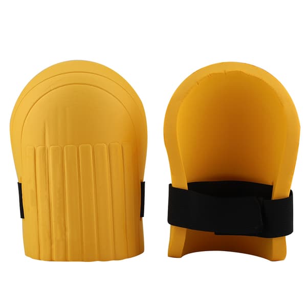 1 Pair EVA Knee Pads Knee Protectors Protective Gear for Construction Gardening Flooring (Yellow)