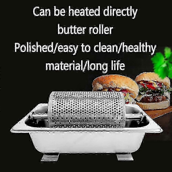 Rulle Smørspreder Amerikansk Burger Artefakt Rustfritt Stål Smør Rulle Burger Verktøy