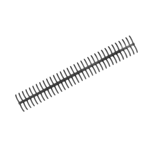 10 Pcs Binding Coils 34 Holes Polypropylene Durable Binding Spines for Office Supplies Black