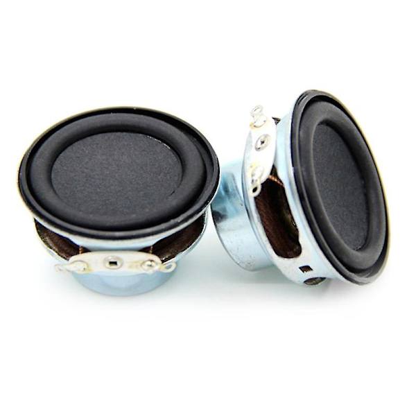 2 st ljudhögtalare 4 6W 40mm 1,5 tum bas multimedia högtalare högtalare DIY ljud minihögtalare f