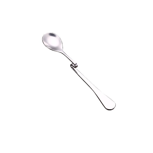 S-shaped Stainless Steel Curved Spoon Hanging Cup Spoon Honey Spoon Stirring Spoon