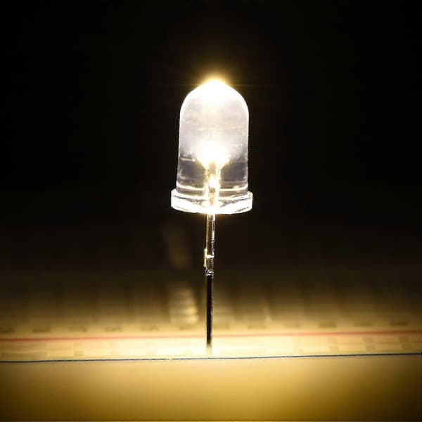 100 Styk Lysdiode LED Diode 10 Farver 5 Mm