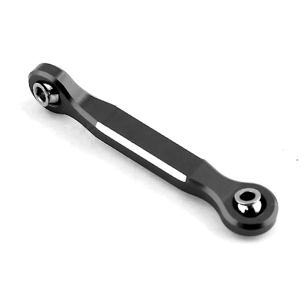 Styre-Servo-Kobling Tie Rod i Aluminiumlegering for 1/5 X- Xmaxx 6S 8S RC Oppgraderingsdeler, Svart