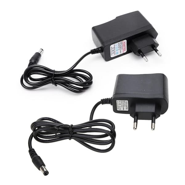 EU-kontakt 100v-240v till 3v 1a AC/DC-strömadapter