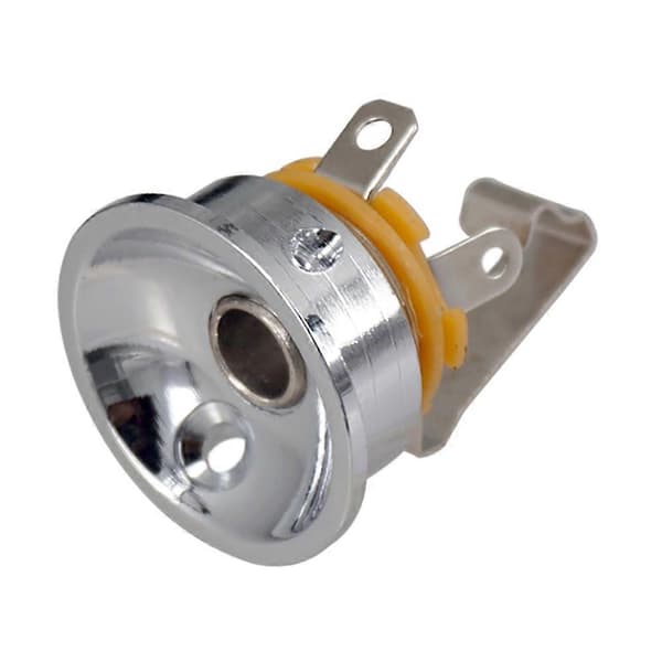 6,35 mm 1/4 tommers gitarjackplugg sokkel utgangsplate for TL gitardeler tilbehør, C
