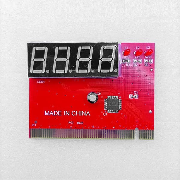 Computer PCI Testkort Bundkort LED 4-cifret Diagnostisk Tester Debug Kort PC Analyzer