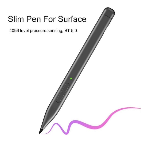 Slim Pen 2 til Pro 10 4096 Palm Rejection Ink Stylus Blyant til Pro 11 Laptop Studio 2 Duo 2 /